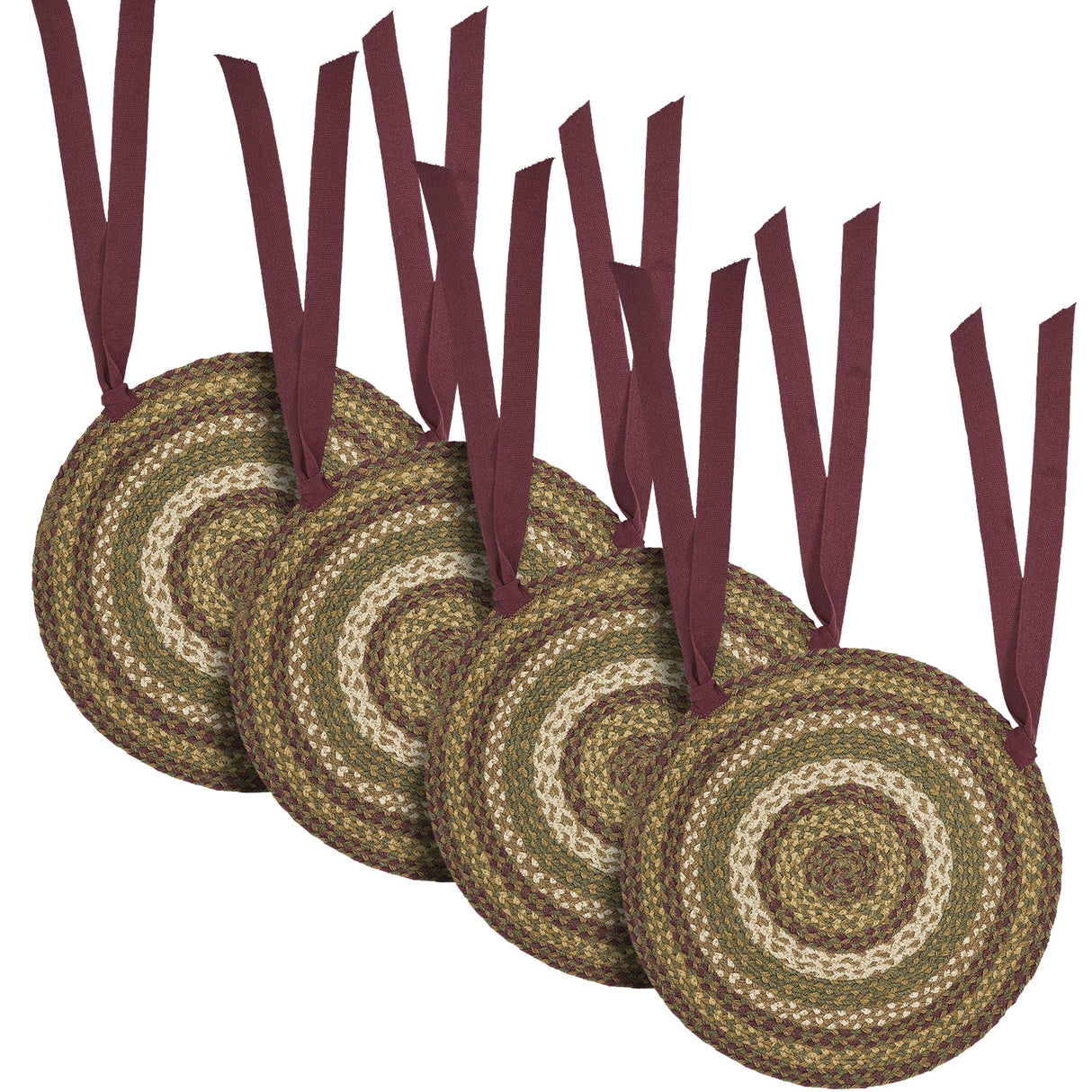 Tea Cabin 15 Inch Jute Chair Pad