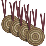 Tea Cabin 15 Inch Jute Chair Pad