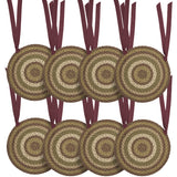 Tea Cabin 15 Inch Jute Chair Pad