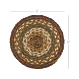 Tea Cabin Jute Trivet 8, Set of 3