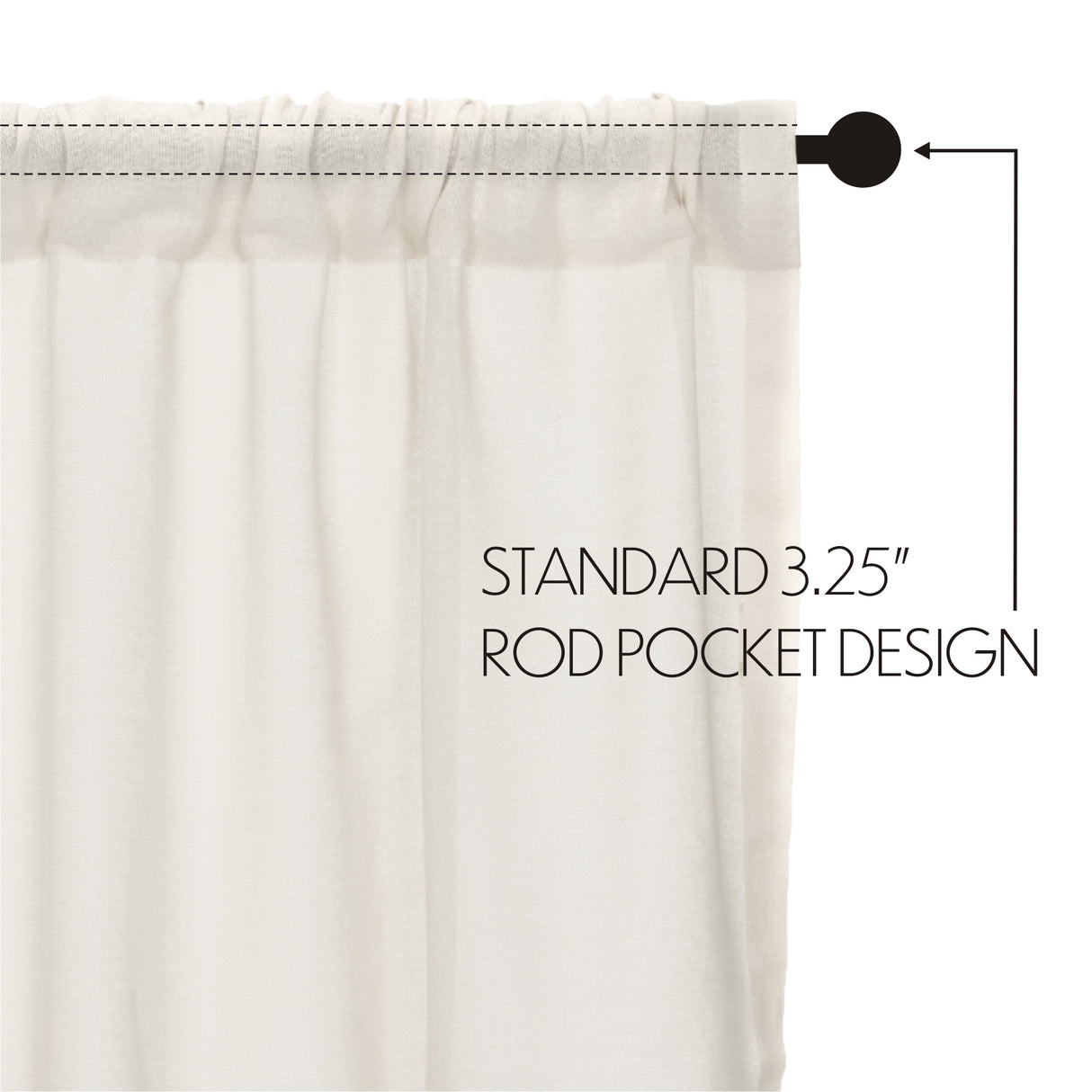Tobacco Cloth Curtain Set