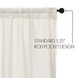 Tobacco Cloth Curtain Set