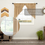 Tobacco Cloth Curtain Set
