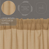 Tobacco Cloth Curtain Set
