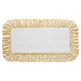 VHC Brands Annie Buffalo Check Cornsilk Yellow 2pc Bathhmat Set, 20x30 and 27x48