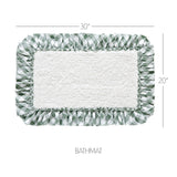 Annie Buffalo Green Check Bathmat 20x30