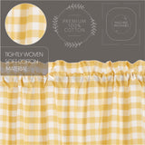 Annie Buffalo Yellow Check Door Panel 72x40