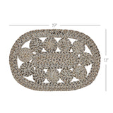 Celeste Blended Pebble Indoor/Outdoor Placemat 13x19