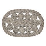 Celeste Blended Pebble Indoor/Outdoor Placemat 13x19, 12 Pack 12 Pack
