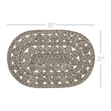 Celeste Blended Pebble Indoor/Outdoor Rug Oval 20x30