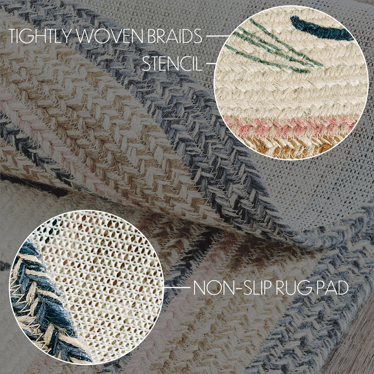 Kaila Happy Spring Jute Rug Oval 20x30