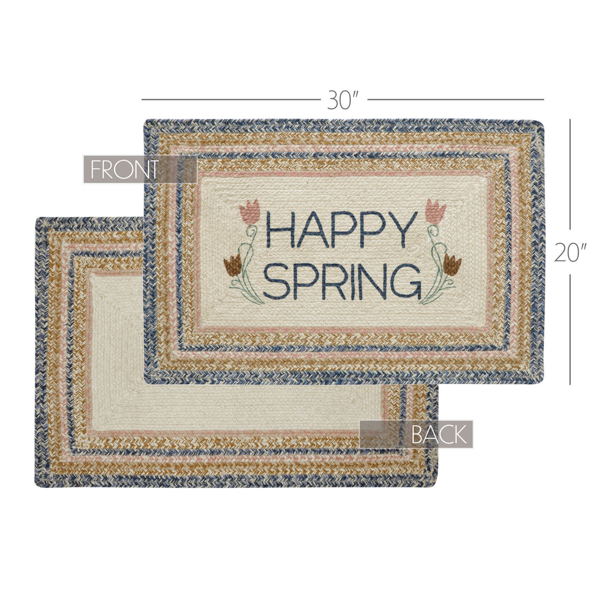 Kaila Happy Spring Jute Rug Rect 20x30