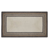 Floral Vine Jute Rug Rect Welcome w/ Pad 27x48