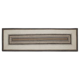 Floral Vine Jute Rug/Runner Rect w/ Pad 24x78