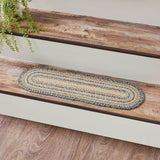Kaila Jute Stair Tread Oval Latex 8.5x27, Set of 7