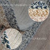 Kaila Jute Rug/Runner Oval w/ Pad 24x78
