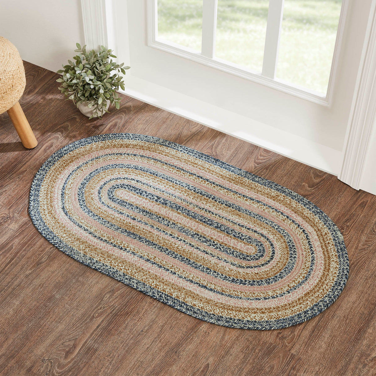 Kaila Jute Rug Oval w/ Pad 27x48