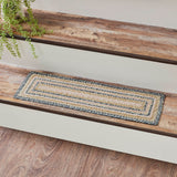 Kaila Jute Stair Tread Rect Latex 8.5x27, Set of 7