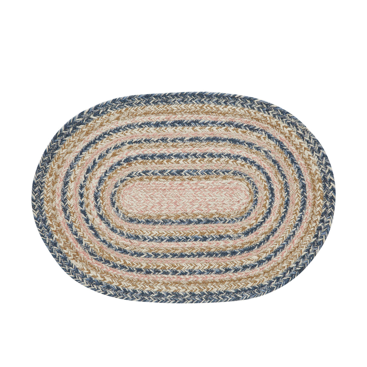 Kaila Jute Oval Placemat 13x19, 8 Pack 8 Pack