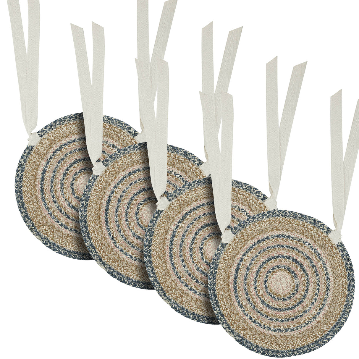 Kaila 15 Inch Jute Chair Pad