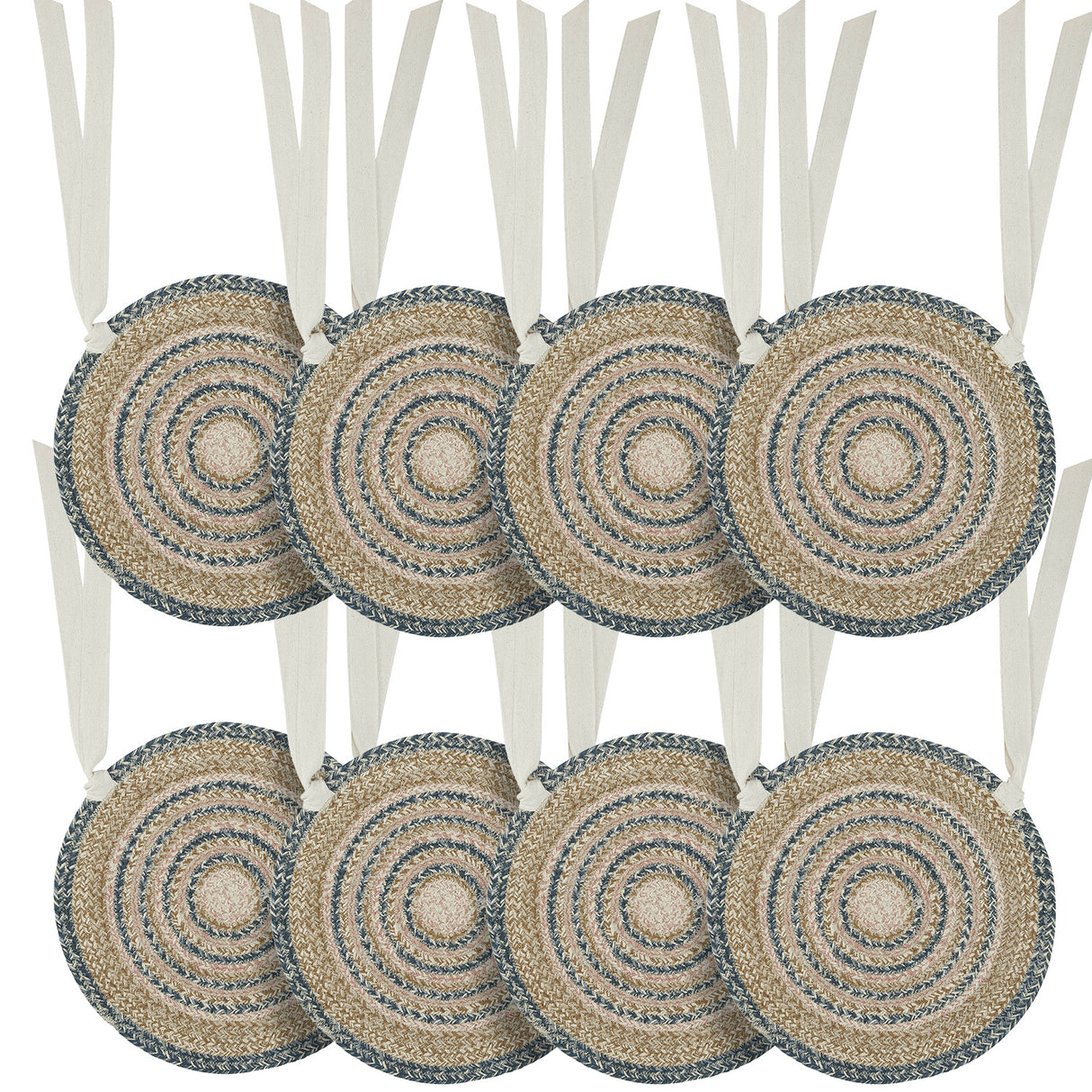 Kaila 15 Inch Jute Chair Pad