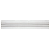 Antique White Stripe Dove Grey Indoor/Outdoor Runner 12x72