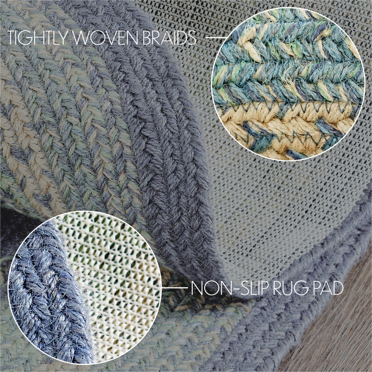 Jolie Jute Rug Oval 20x30
