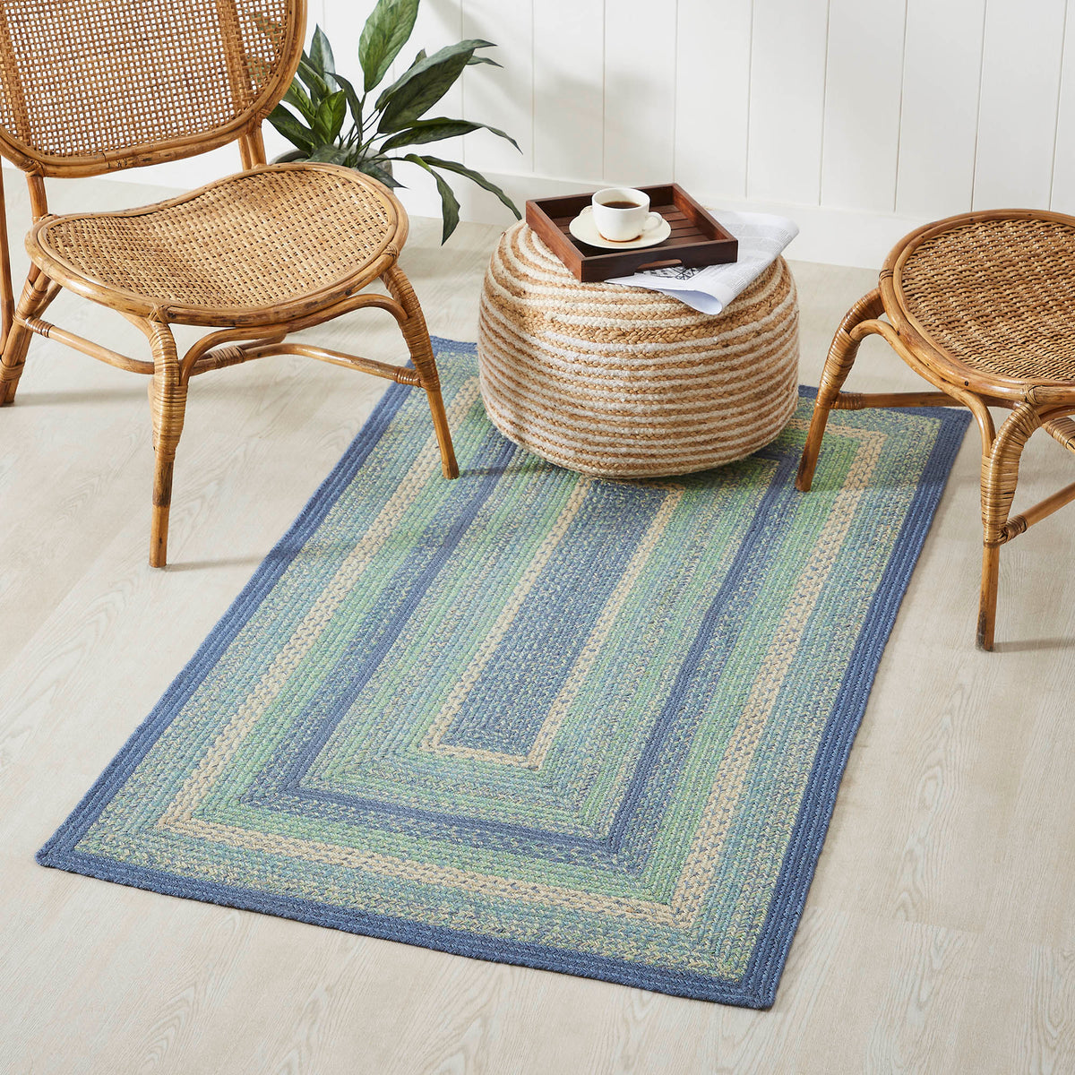 Jolie Jute Rug Rect w/ Pad 36x60 – VHC Brands Home Decor