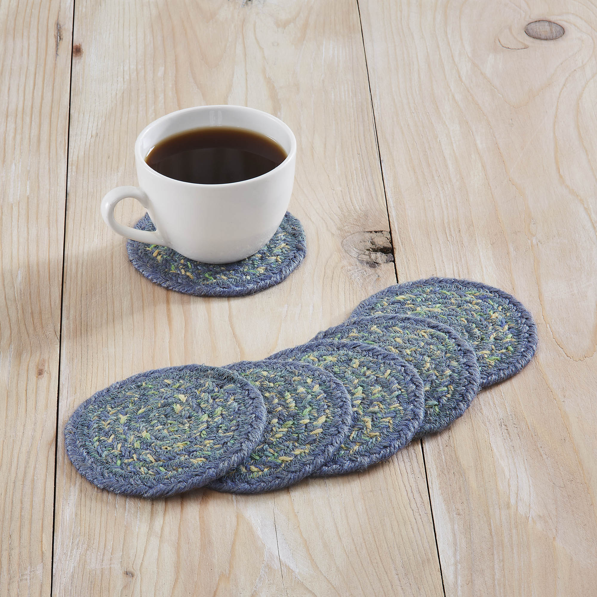 VHC Brands Jolie Jute Coaster - Thumbnail 2