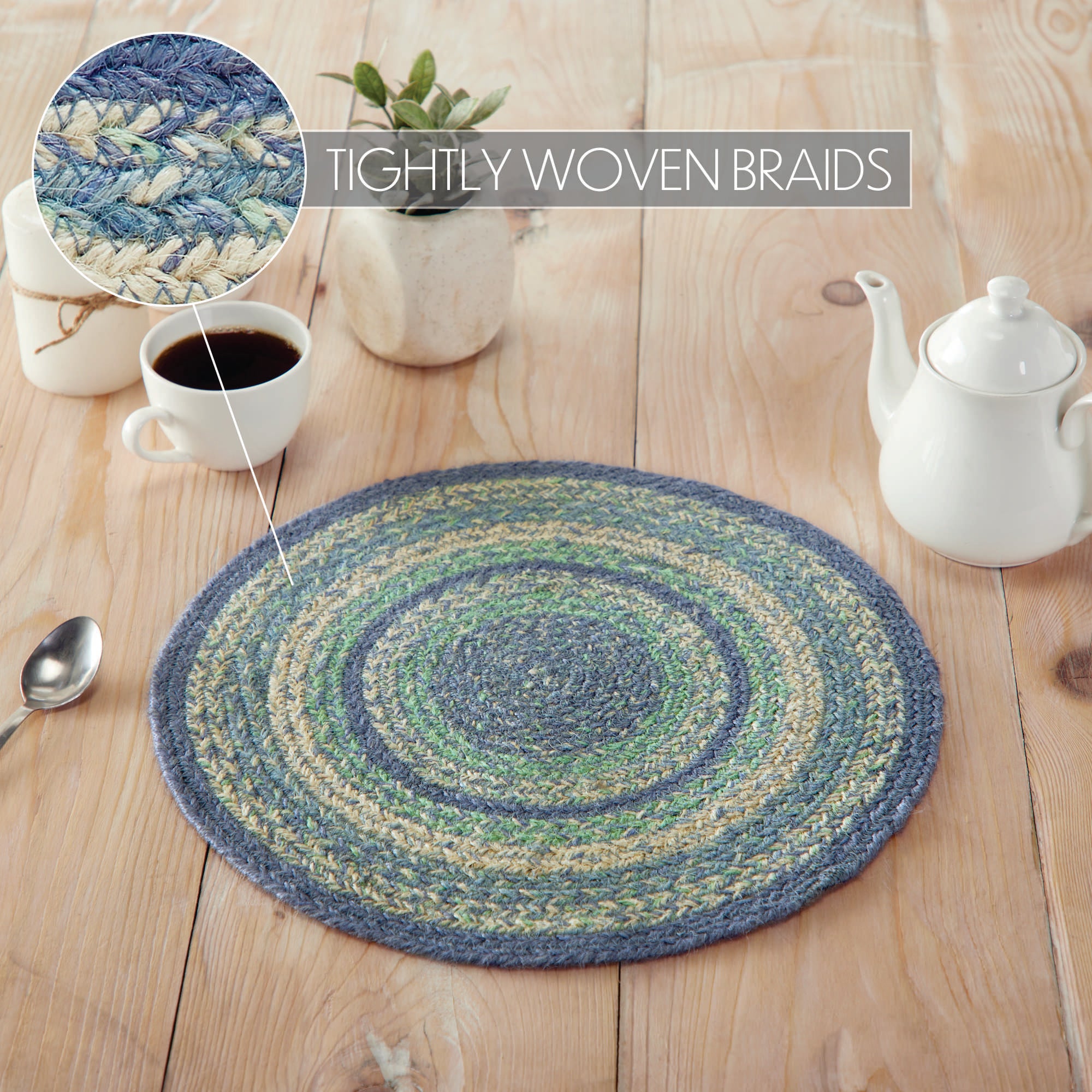 VHC Brands Jolie Jute Trivet - Thumbnail 2