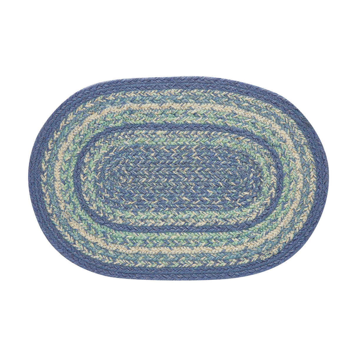 Jolie Jute Oval Placemat 10x15, 6 Pack 6 Pack