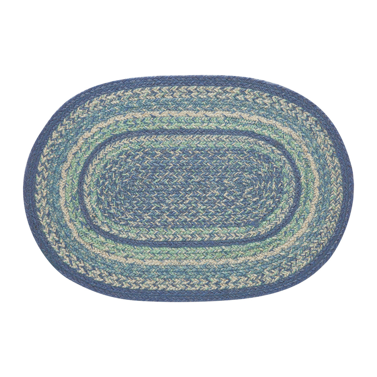 Jolie Jute Oval Placemat 13x19, 8 Pack 8 Pack