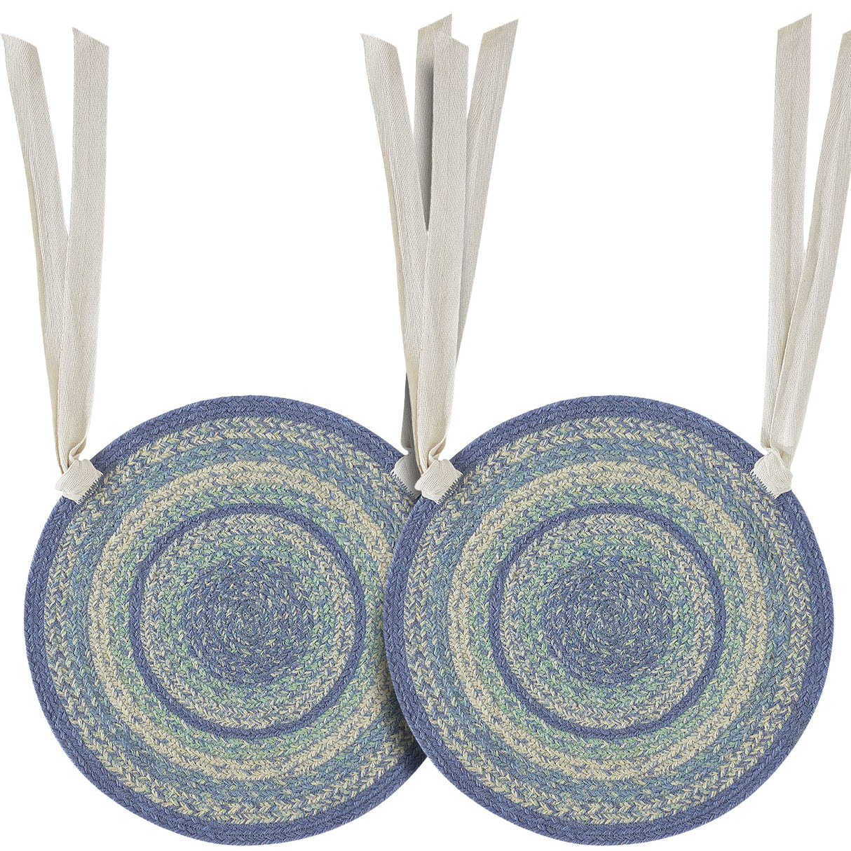 Jolie 15 Inch Jute Chair Pad