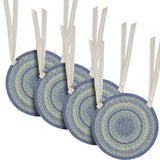 Jolie 15 Inch Jute Chair Pad