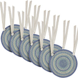 Jolie 15 Inch Jute Chair Pad