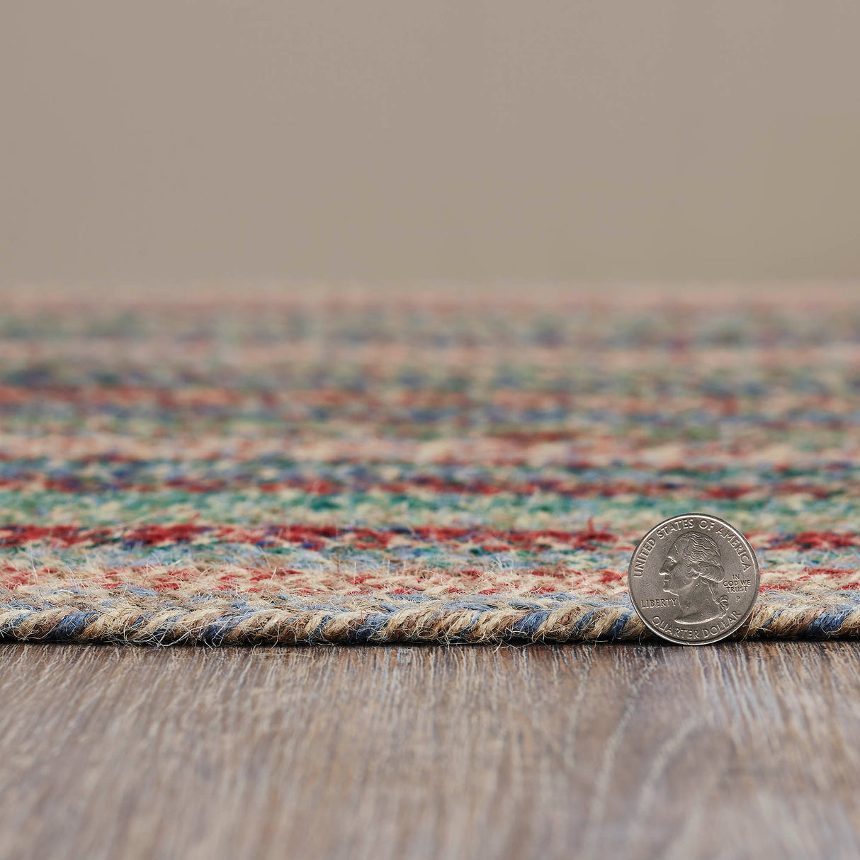 Multi Jute Stair Tread Rect Latex 8.5x27