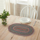 Multi Jute Oval Placemat 13x19, 4 Pack 4 Pack