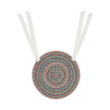 Multi Braided 15 Inch Jute Chair Pad