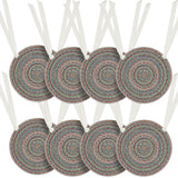 Multi Braided 15 Inch Jute Chair Pad