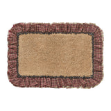 VHC Brands Beckham Burgundy 2pc Bathhmat Set, 20x30 and 27x48