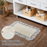 VHC Brands Kaila Creme 2pc Bathhmat Set, 20x30 and 27x48