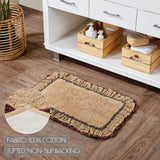VHC Brands Millsboro Khaki 2pc Bathhmat Set, 20x30 and 27x48