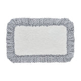 VHC Brands Sawyer Mill Black 2pc Bathhmat Set, 20x30 and 27x48