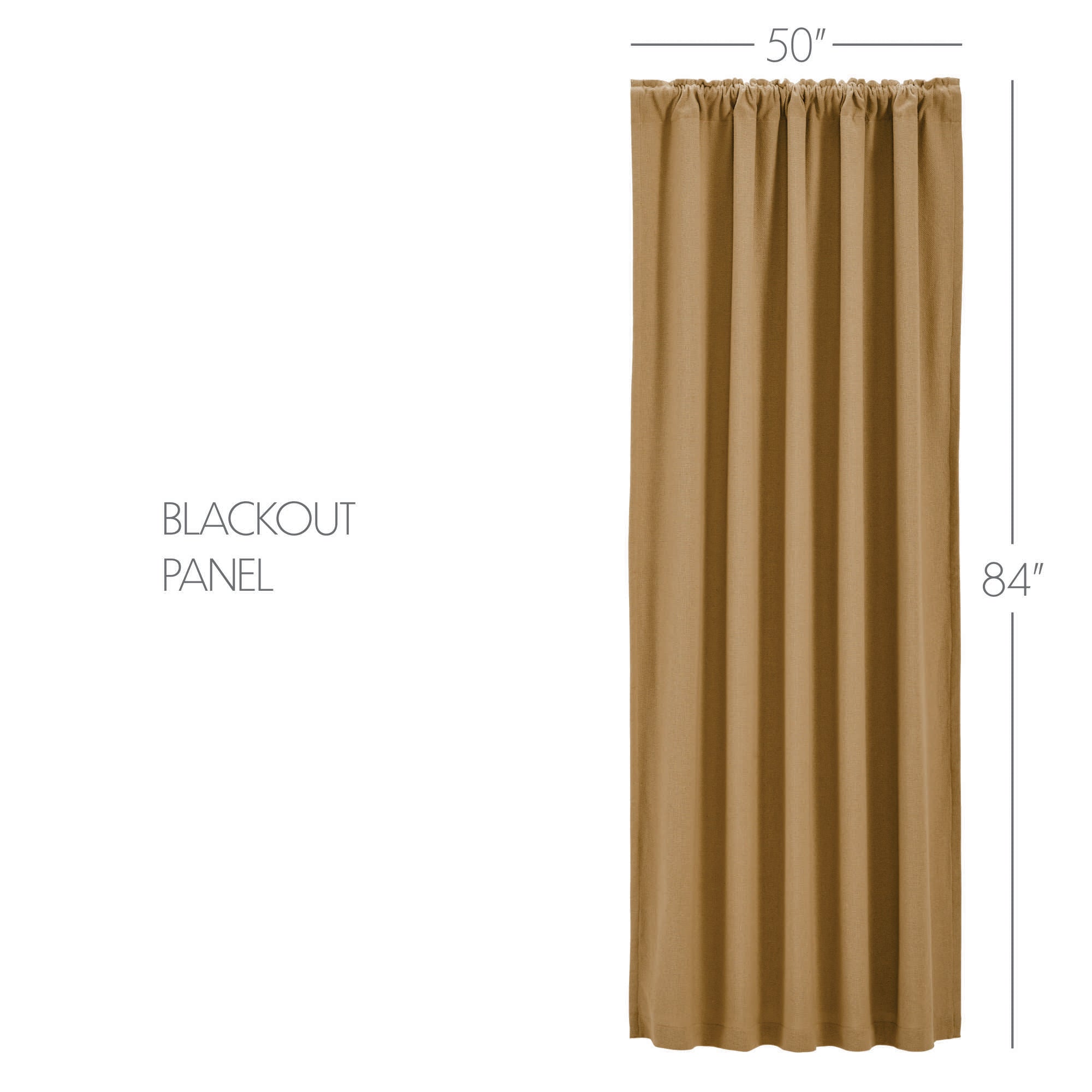 VHC Brands Burlap Panel - Thumbnail 3
