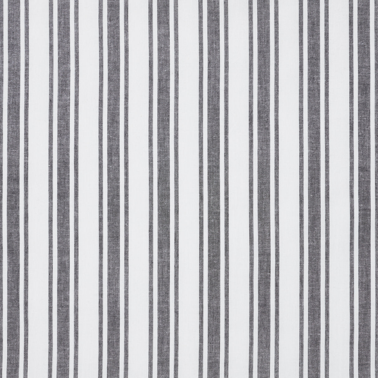 Sawyer Mill Black Ticking Stripe Blackout Panel 84x40