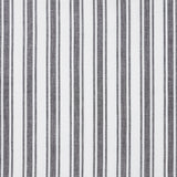 Sawyer Mill Black Ticking Stripe Blackout Panel 84x40