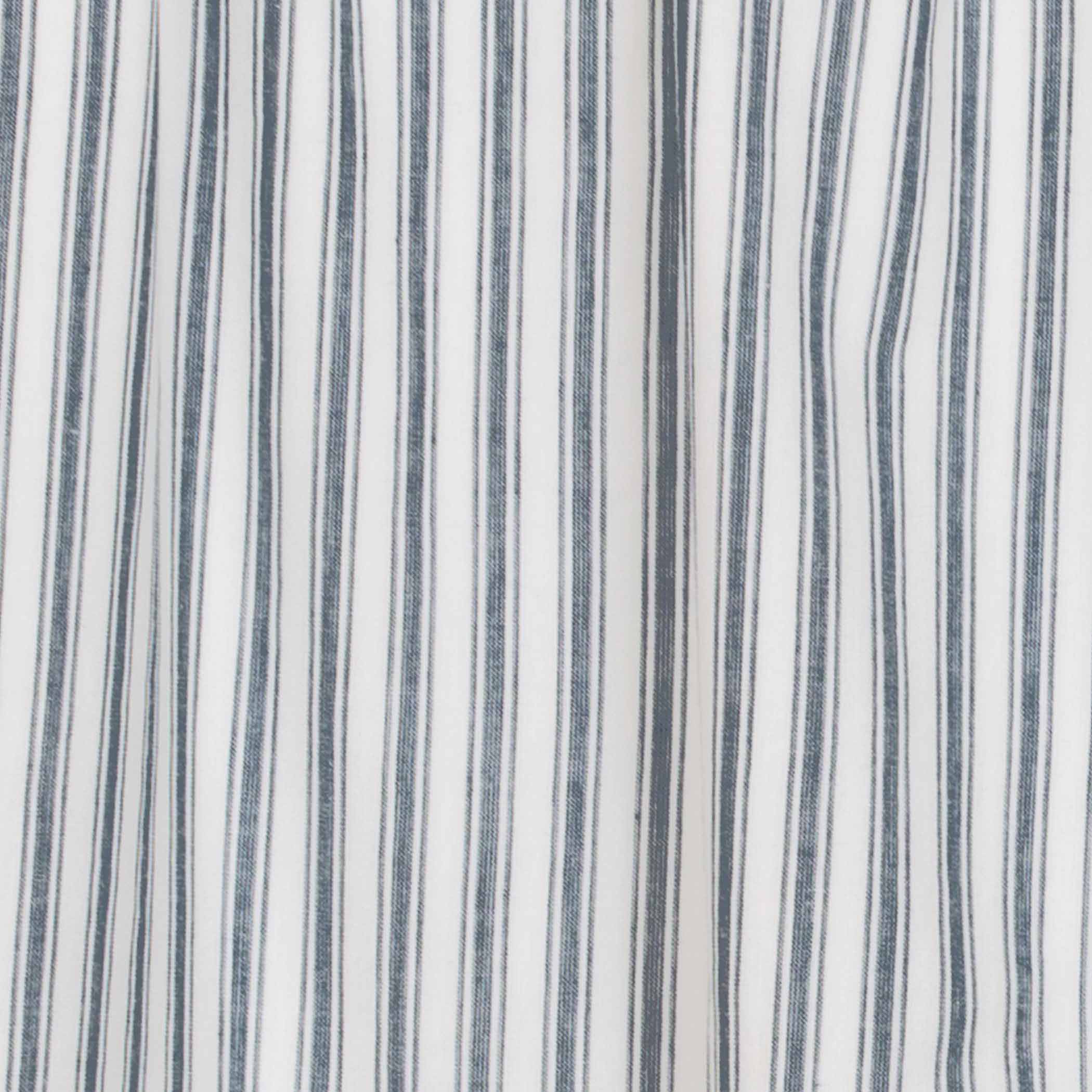 Sawyer Mill Blue Ticking Stripe Blackout Panel 84x40 – VHC Brands