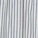 Sawyer Mill Blue Ticking Stripe Blackout Panel 84x40