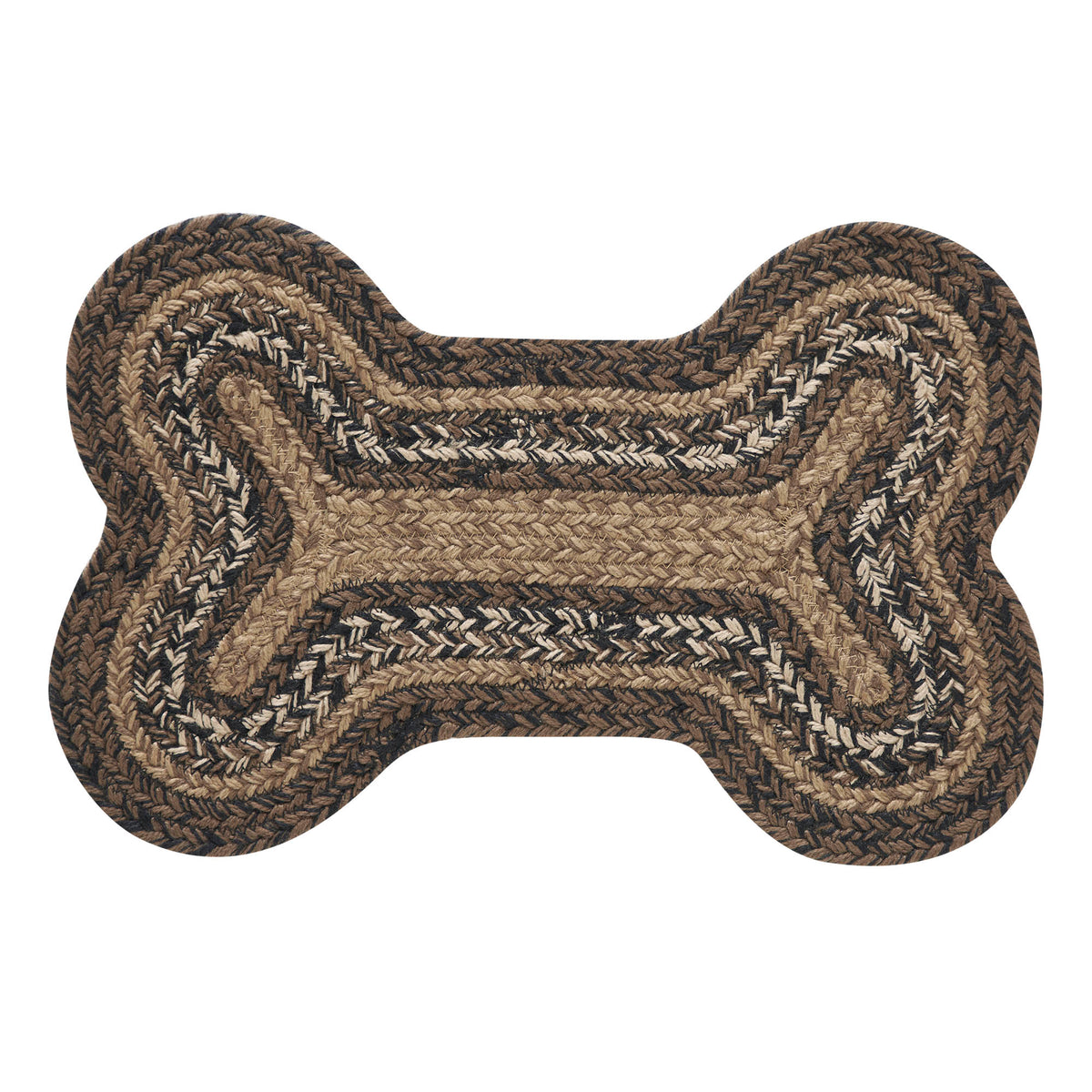 Bone Rug Espresso Indoor/Outdoor Small Bone Rug 11.5x17.5 – VHC Brands Home Decor