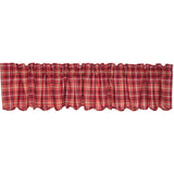 Braxton Scalloped Valance Set of 2 16x90